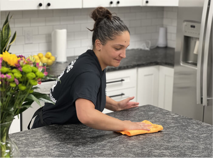 A Scrub! Cleaning Specialist at work